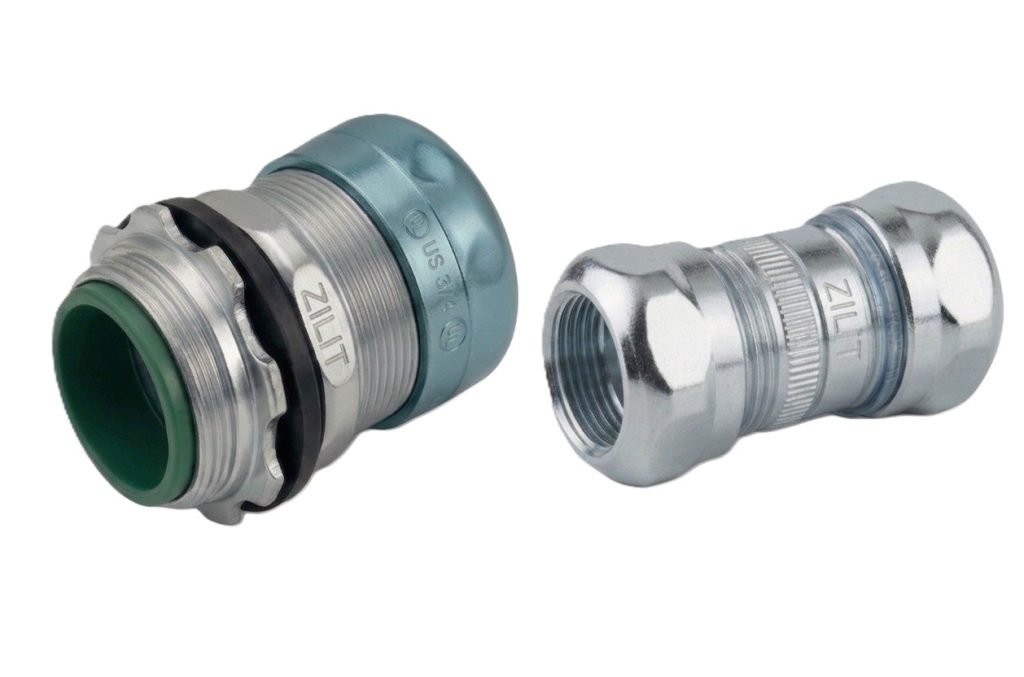 EMT Raintight Compression Couplings Connectors
